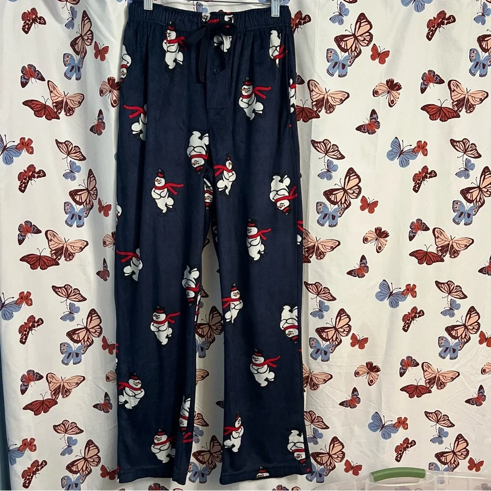 ❗️clearance-price firm❗️ Snowman Print Pajama Pants